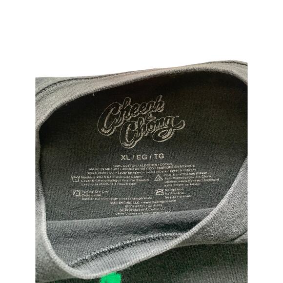 Cheech & Chong Vintage T-Shirt – Men’s XL – Black – Classic Comedy Tee - Picture 3 of 4